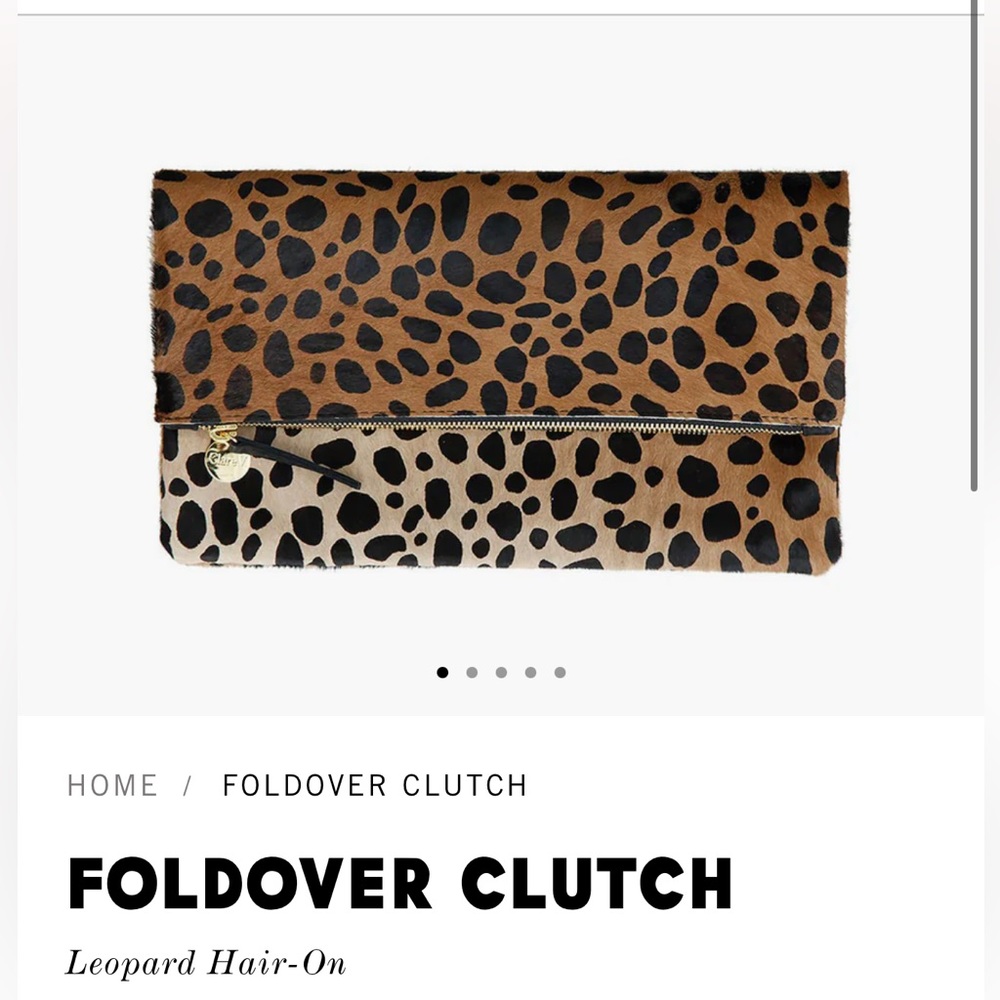 Clare V. Fold over Clutch
